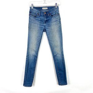 Madewell Skinny Skinny Jeans Sunnyside Wash E5278